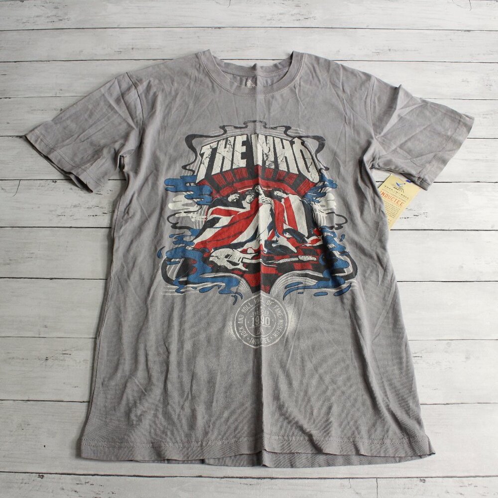 Vintage Rock and Roll The Who Men's Graphic T Shirt Size M Hall of Fame